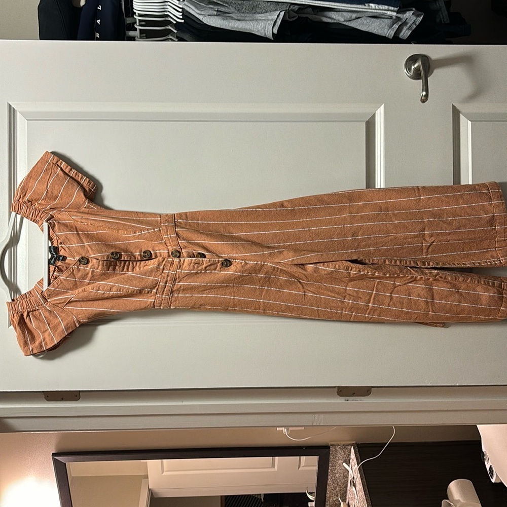 Off shoulder jumpsuit summer